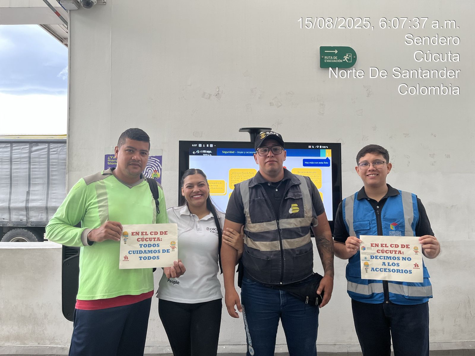 Evidencia de capacitación